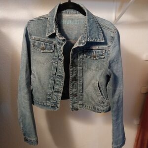 Hydraulic Women's Crop Jean Jacket